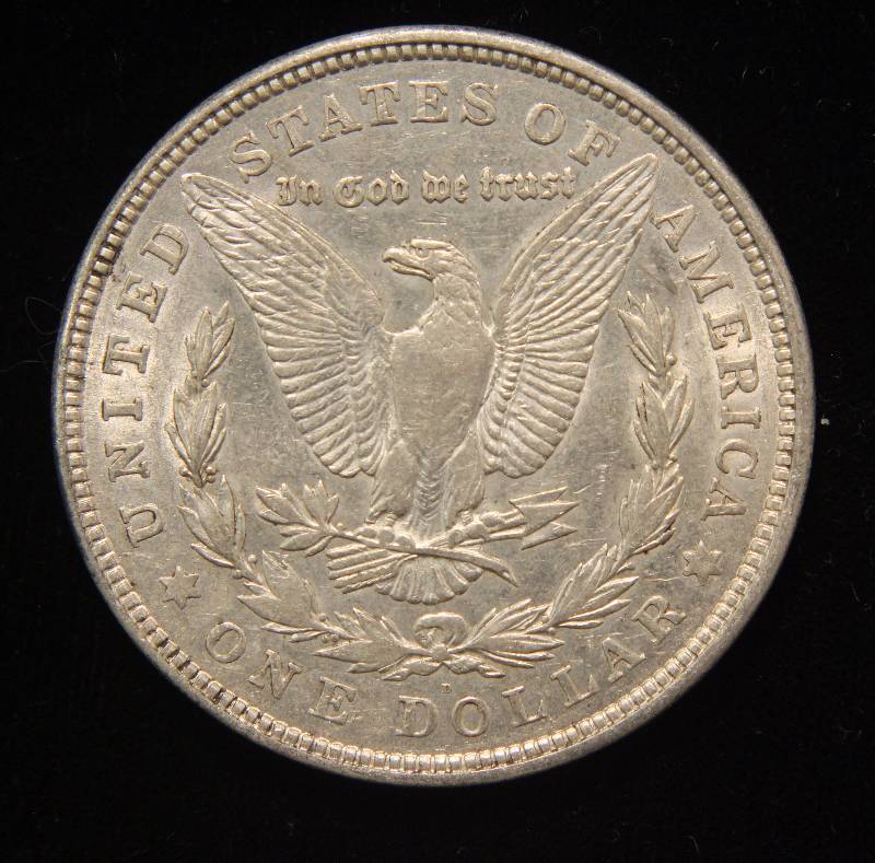 lot 31 image: 1921-D MORGAN SILVER DOLLAR AU