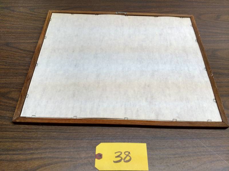 lot 38 image: Print, 21x17...