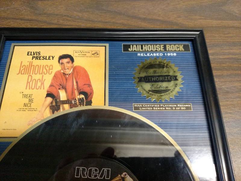 lot 103 image: Elvis Pressley Authorized Record, J...