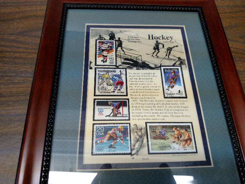 lot 116 image: Hockey Collection Print, 10x12...