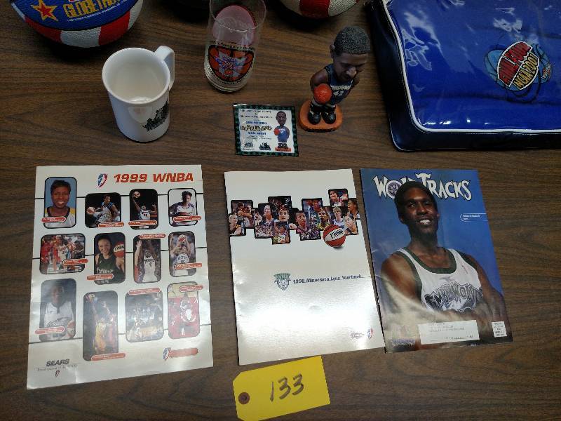 lot 133 image: Asstd Basketball Items...