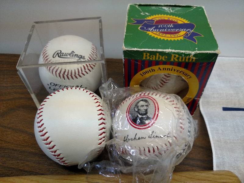 lot 145 image: Asstd Baseball Items...