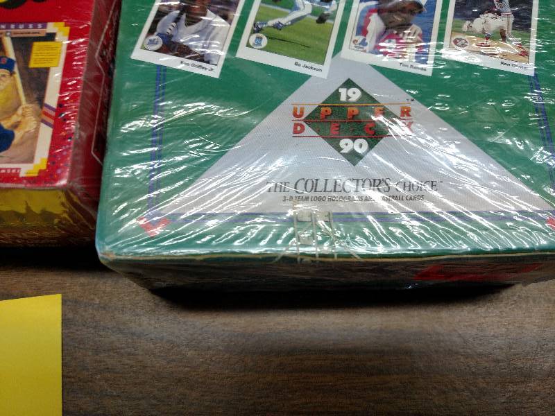 lot 160 image: (4) Sets of Baseball Cards...
