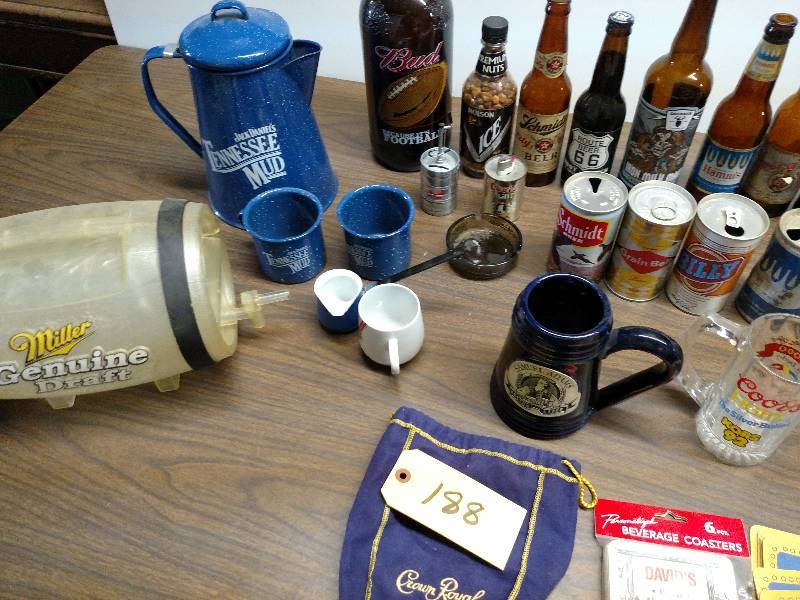 lot 188 image: Asstd Beer & Alcohol Items...