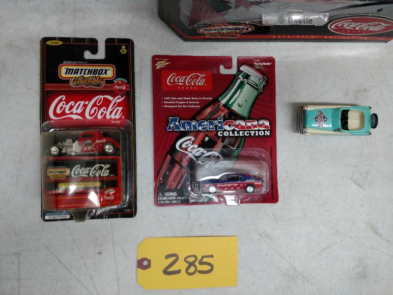 lot 285 image: Asstd Coca-Cola Collectibles...