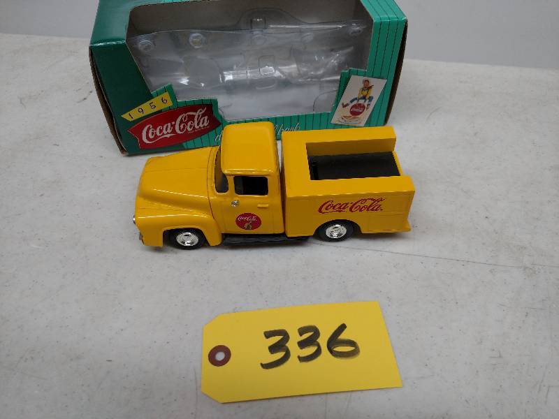 lot 336 image: Coca-Cola 1956 Ford Truck Bank...