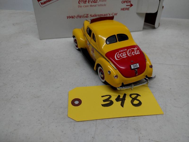 lot 348 image: Coca-Cola 1937 Cab & Trailer Bank...