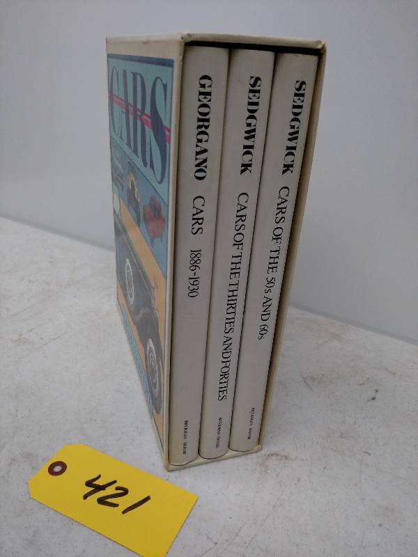 lot 421 image: Cars of The Century Books (3) Volum...