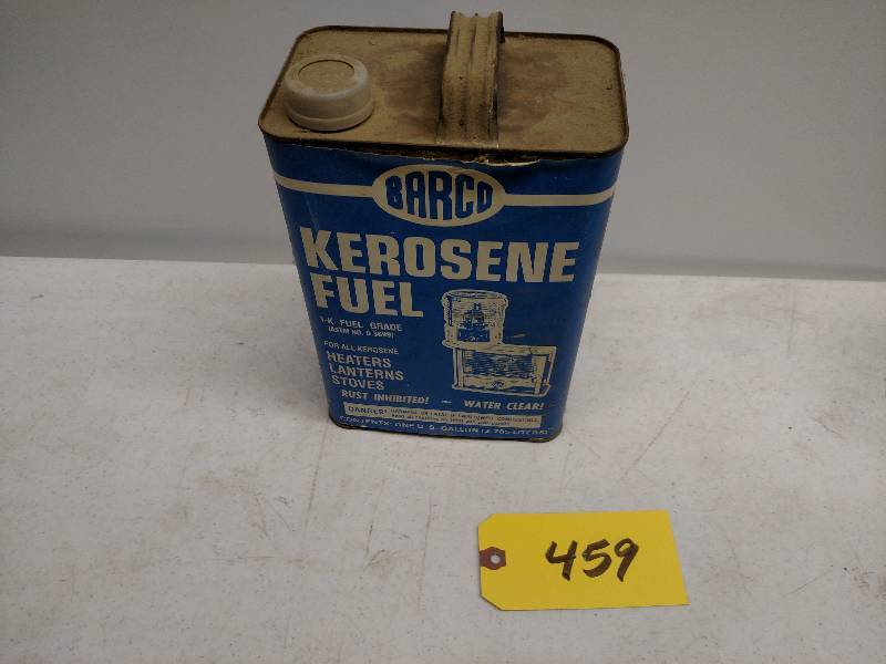 lot 459 image: Vintage Barco Kerosene 1 Gallon Can...