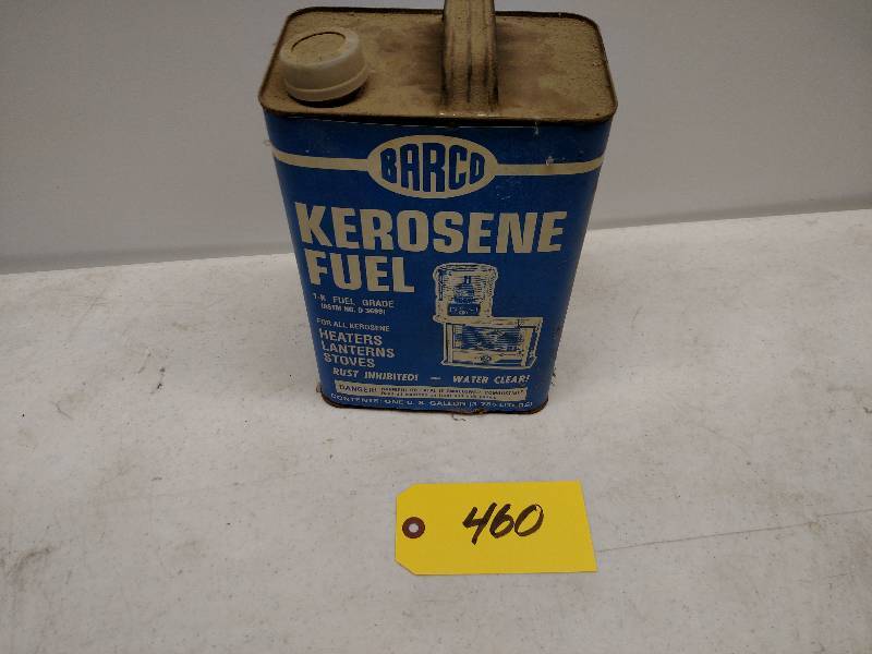 lot 460 image: Vintage Barco Kerosene 1 Gallon Can...