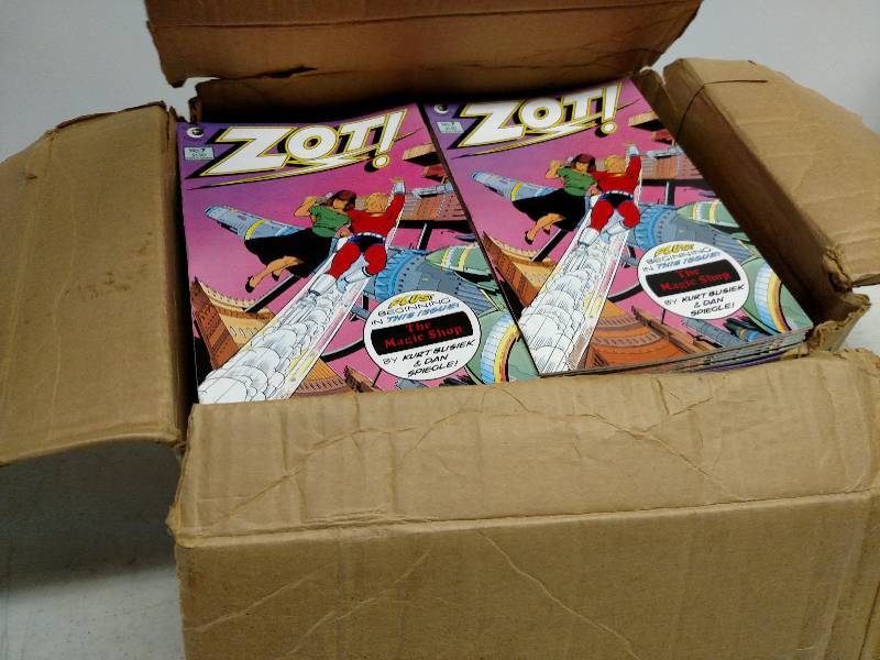 lot 509 image: Asstd Eclipse Comic Books, See Pic...
