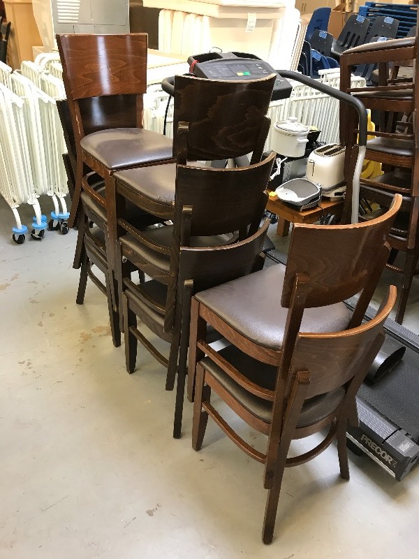 8 DINING CHAIRS