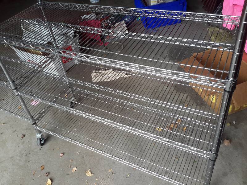 Large Ultradurabilt, Chrome Shelf,  NSF
