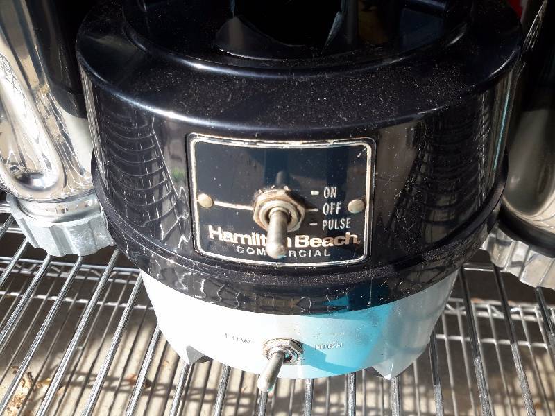 Hamilton Beach Commercial Blender with Stainless steel containers