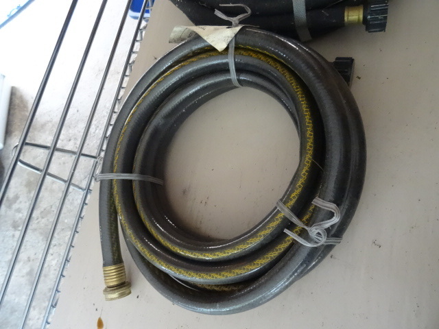 New 50 soaker hose. New 15 garden...