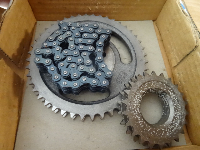 Small block Chevy timing chain set....