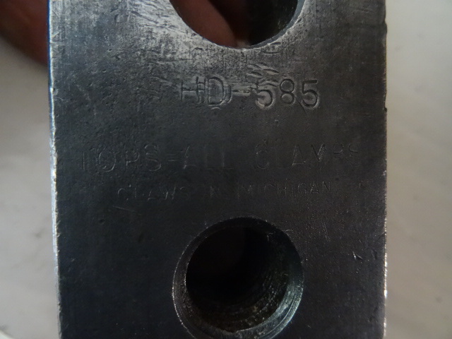HD-585 tops-all machined heavy duty...