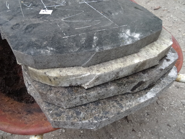 4 Granite Cutouts From Kitchen Sink...