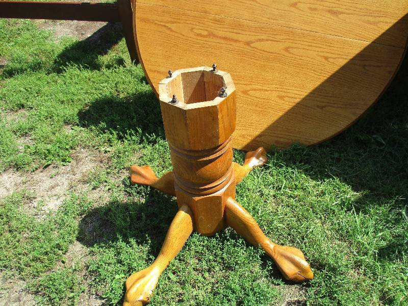 lot 20 image: 48 Dining Wood Table