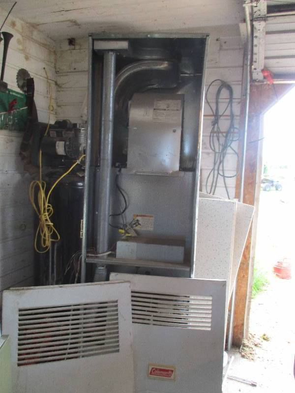 Coleman mobile home oil furnace Rock Solid September Auction 2017 KBID