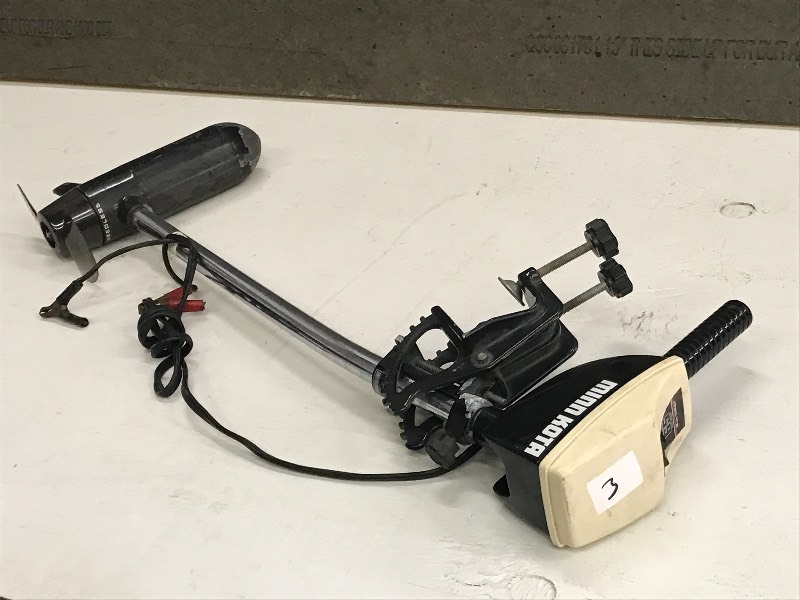 lot 3 image: MinnKota Trolling Motor