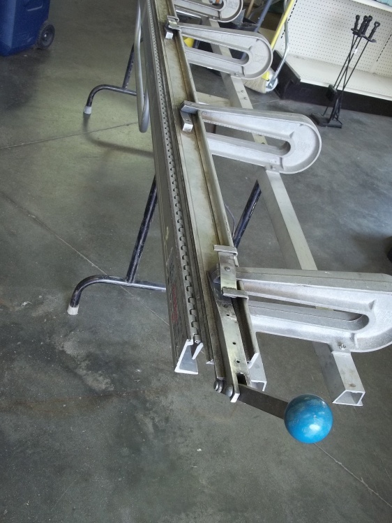 lot 47 image: 10 Siding Brake used to bend Flashing