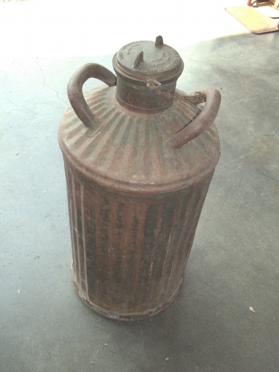 lot 66 image: Cream Can with screw on lid