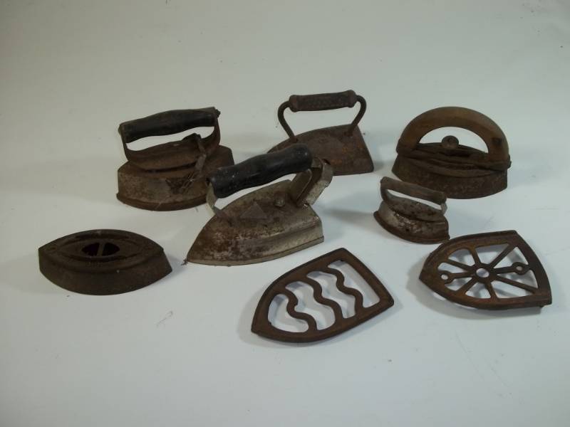lot 82 image: Vintage Irons