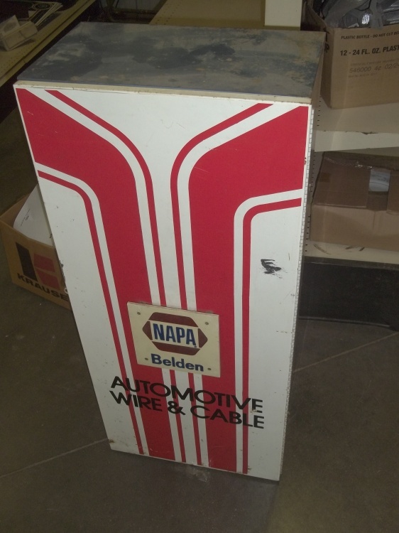 lot 120 image: Napa Parts cabinet