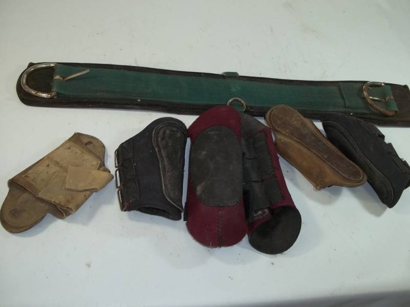 lot 152 image: Exercise Belt and Knee pads