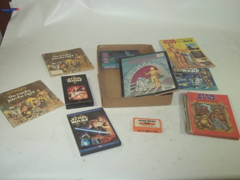 lot 174 image: Star Wars Movies and Books