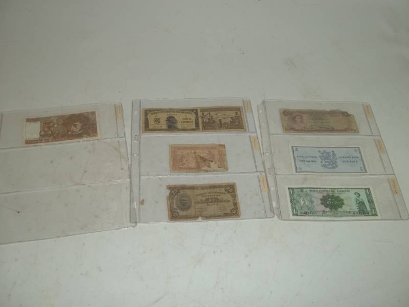 lot 9 image: Foreign Currency