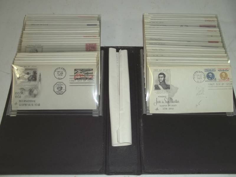 lot 11 image: Book of First Issue Stamps