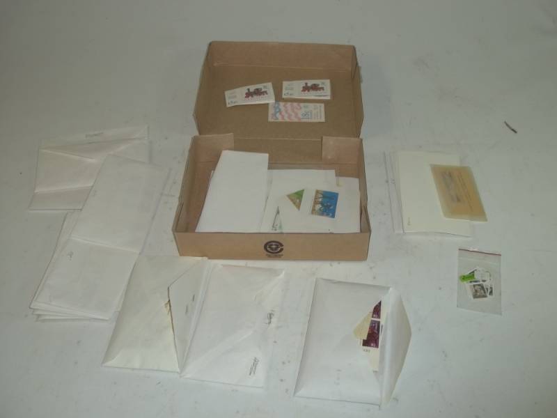 lot 191 image: Box of Assorted Stamps