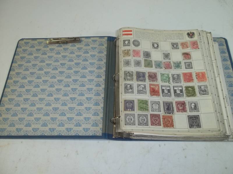 lot 206 image: Binder with Assorted Stamps