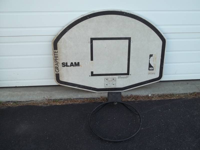 lot 258 image: Basketball Backboard and Hoop