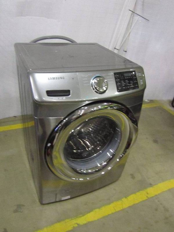 lot 41 image: Samsung 4.2 cu. ft. Front Load Washer with Steam in Platinum, ENERGY STAR