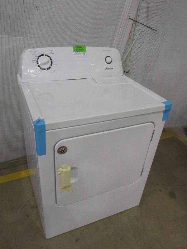 lot 51 image: Amana 6.5 cu. ft. Electric Dryer in White