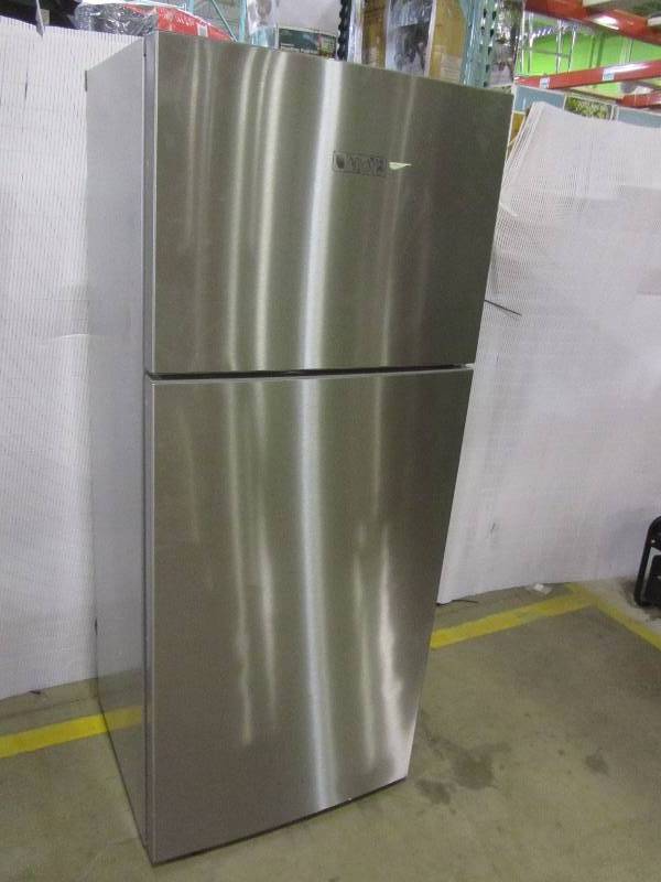 lot 52 image: Summit Appliance 27 in. 12.6 cu. ft. Top Freezer Refrigerator in Stainless Steel
