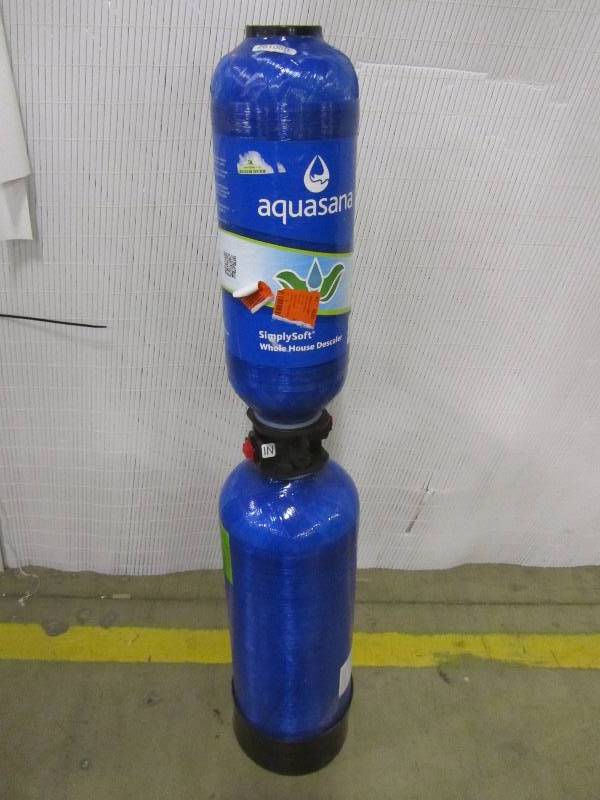 lot 60 image: Aquasana Replacement SimplySoft 600,000 Gal. Whole House Salt-Free Water Softener