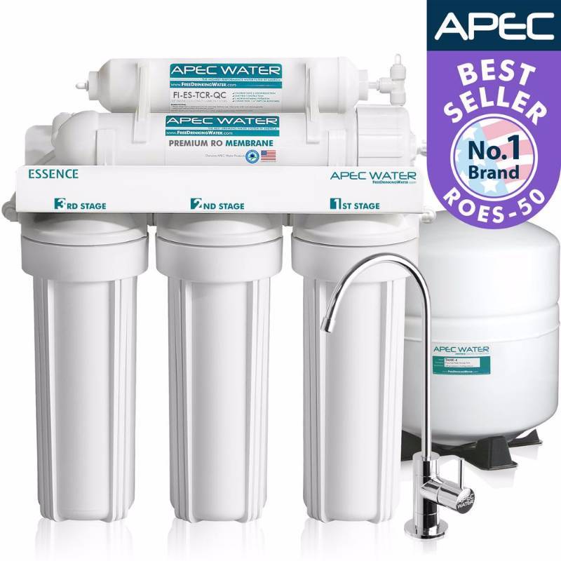 lot 59 image: APEC Water Systems Essence Premium Quality 5-Stage Under-Sink Reverse Osmosis Drinking Water Filter System