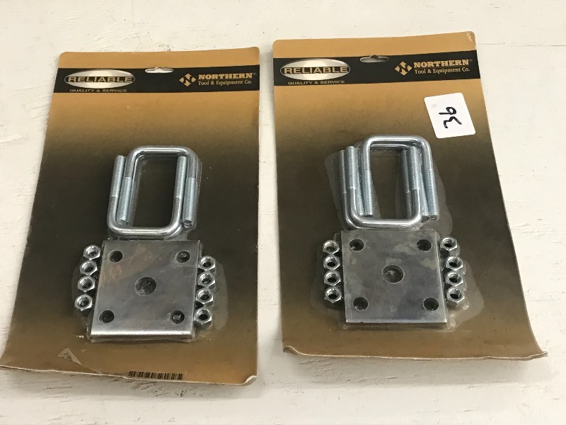 lot 36 image: Axle U-Bolt Kits