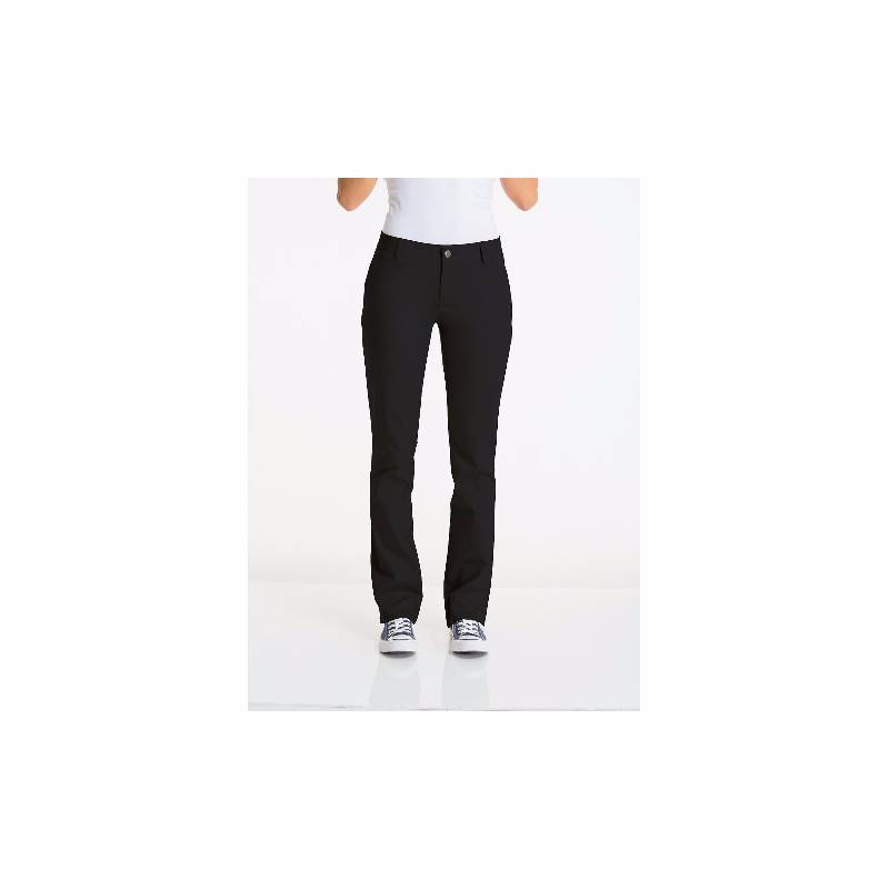 lee uniforms juniors original straight leg pant