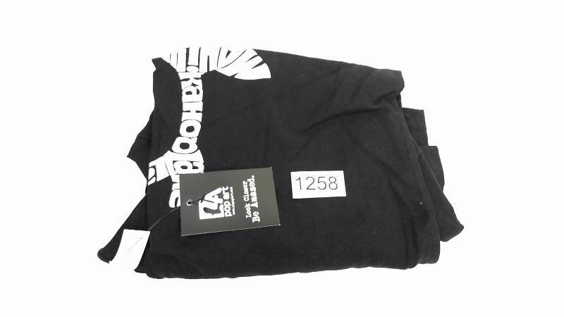lot 1258 image: Womens Los Angeles Pop Art Honu Turtle Hawaiian Islands V-Neck T-Shirt - Black X Large