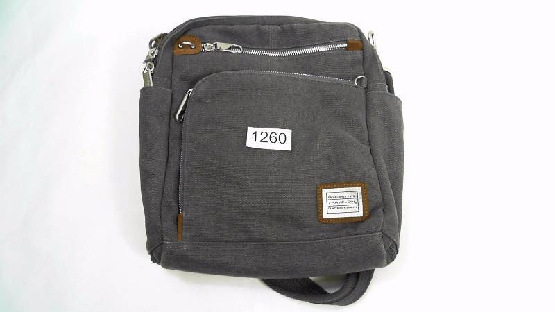 lot 1260 image: Womens Travelon Heritage Anti-Theft Shoulder Tour Bag Pewter