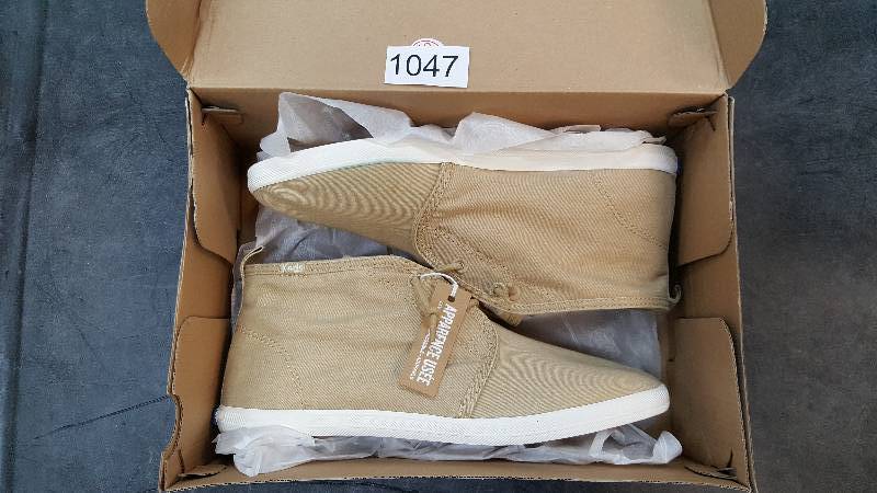 lot 1047 image: Keds Womens Chillax Chukka Slip-On Shoe  Shoes&nbspTan size 7