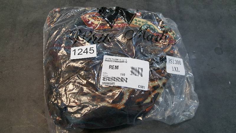 lot 1245 image: Womens Teal Pink Plus Marlene TopT Brown Multi 1X