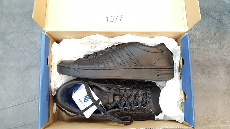lot 1077 image: K-Swiss Womens Hoke CMF Casual Sport Shoe  Shoes&nbspBlack size 7.5