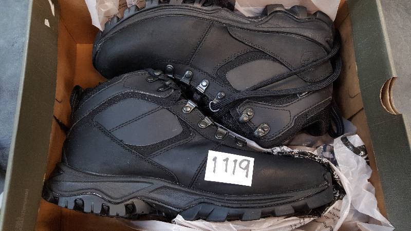 lot 1119 image: Timberland Mens Mt. Maddsen Waterproof Boot  Boots - Wide Black size 8