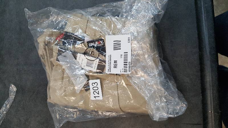 lot 1203 image: Galaxy By Harvic Mens Twill Jogger Pants Khaki S